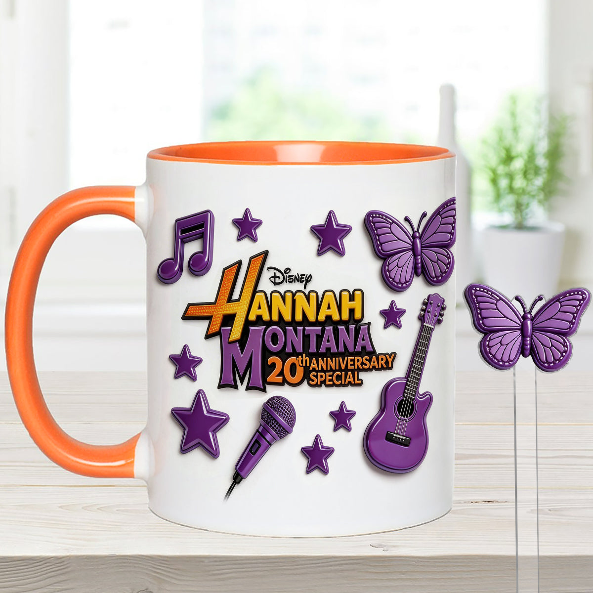 Best Of All Worlds - Personalized Teenage Girl Set Accent Mug with Acrylic Stirrers