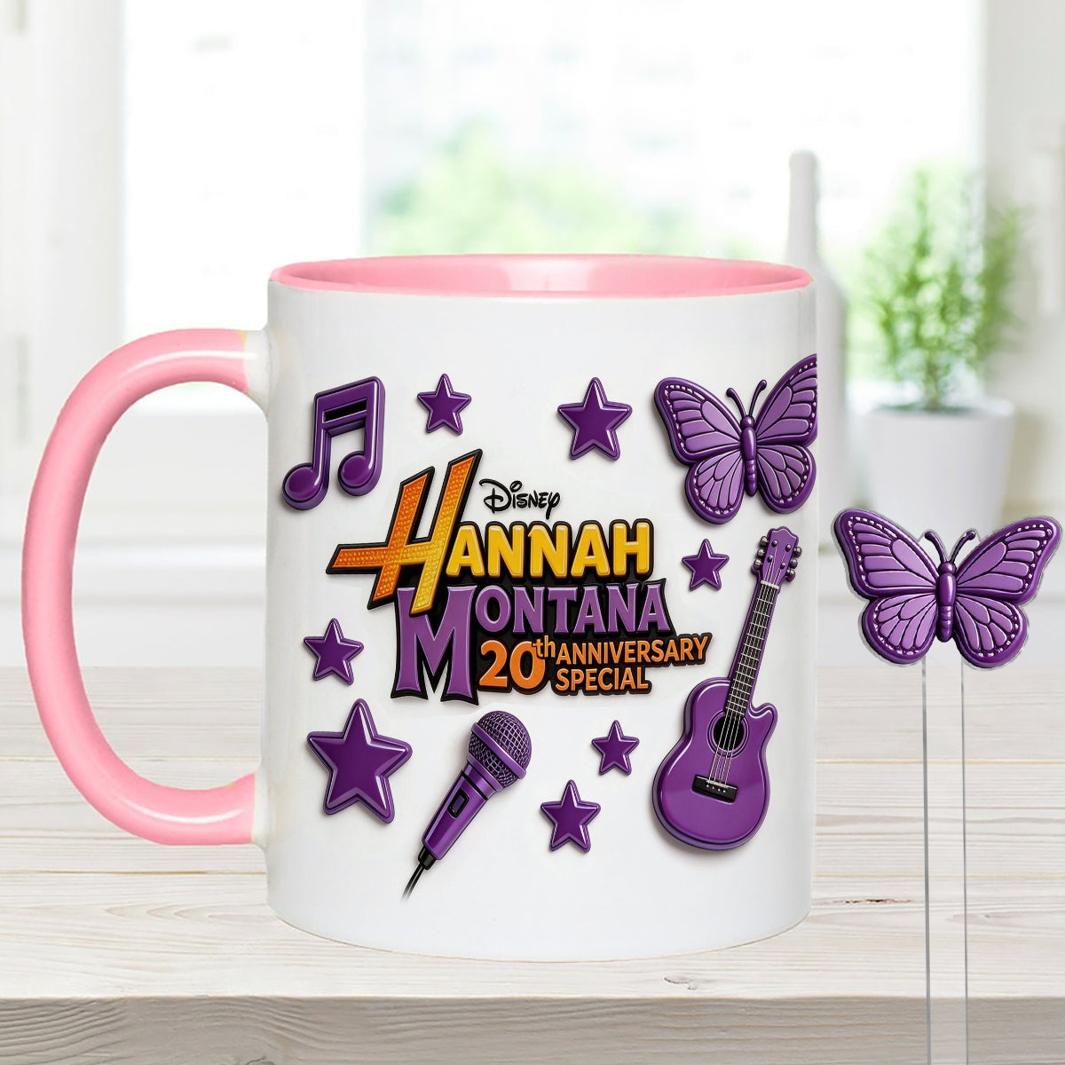 Best Of All Worlds - Personalized Teenage Girl Set Accent Mug with Acrylic Stirrers