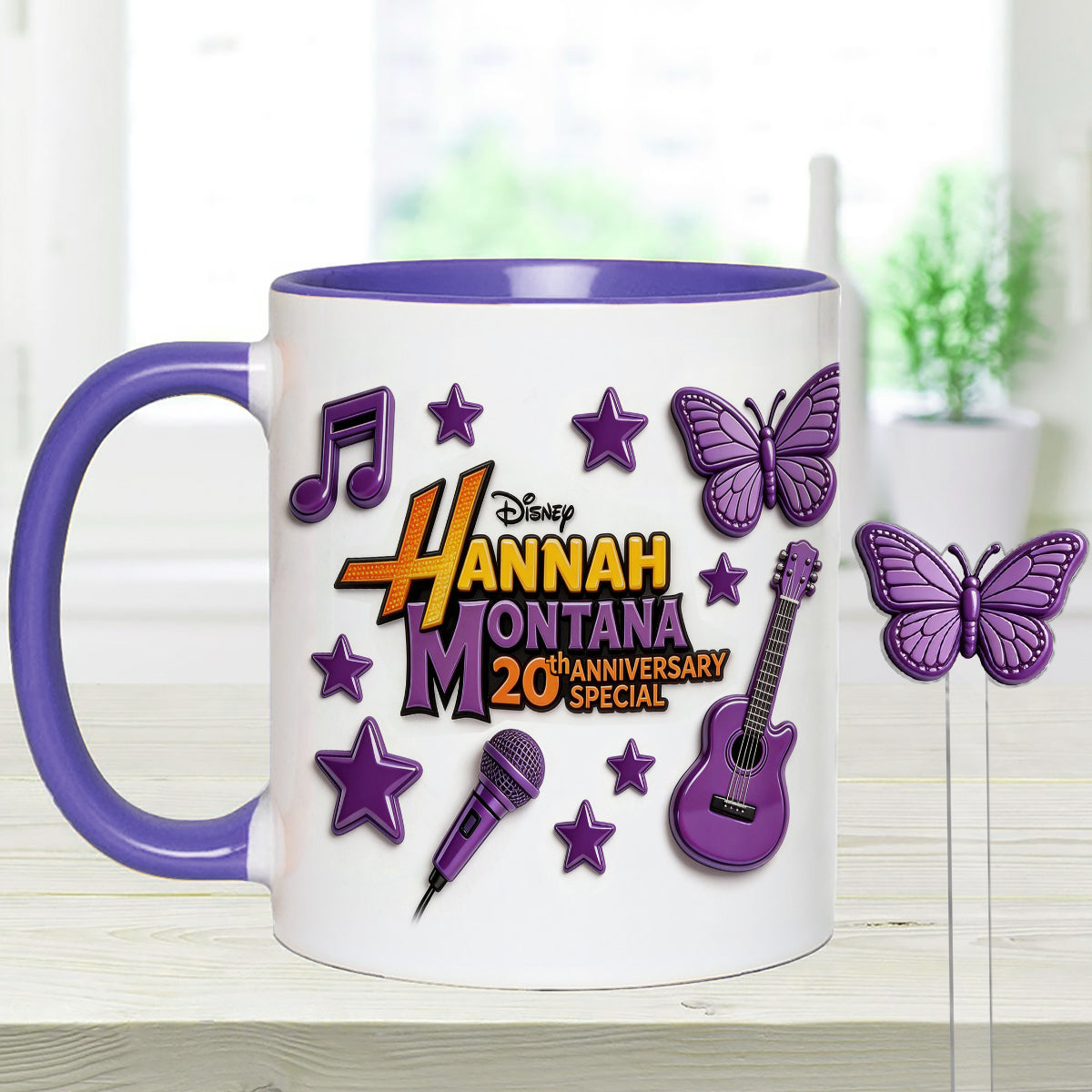 Best Of All Worlds - Personalized Teenage Girl Set Accent Mug with Acrylic Stirrers
