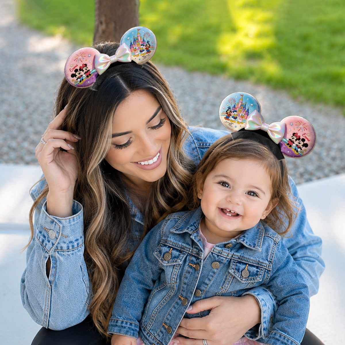 Magical Friends - Personalized Dream Trip Shaped Leather Headband