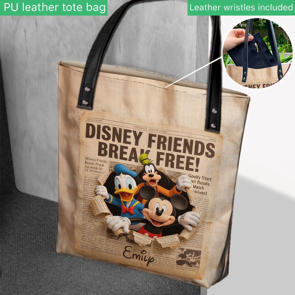Friends - Personalized Mouse Tote Bag