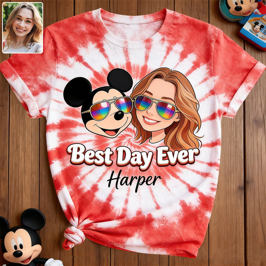 Best Day Ever - Personalized Mouse All Over Shirt