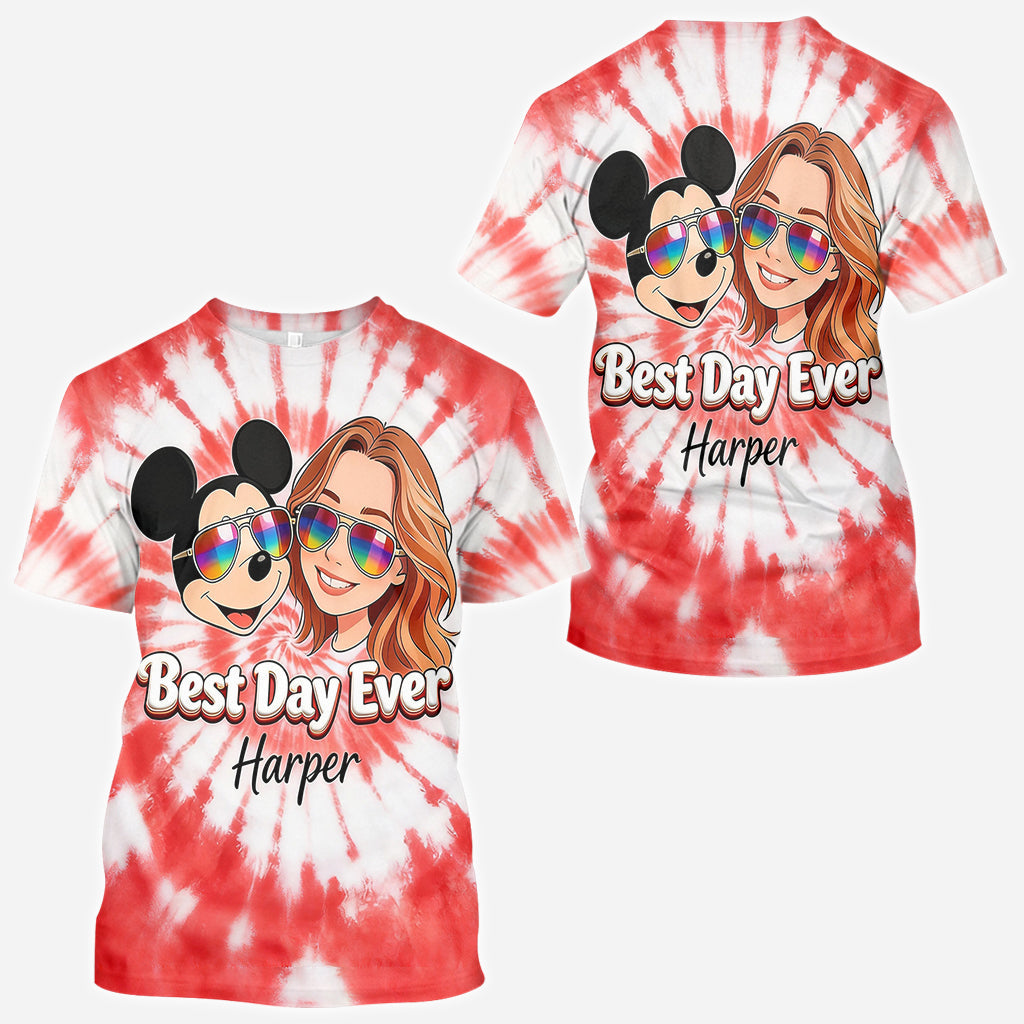 Best Day Ever - Personalized Mouse All Over Shirt