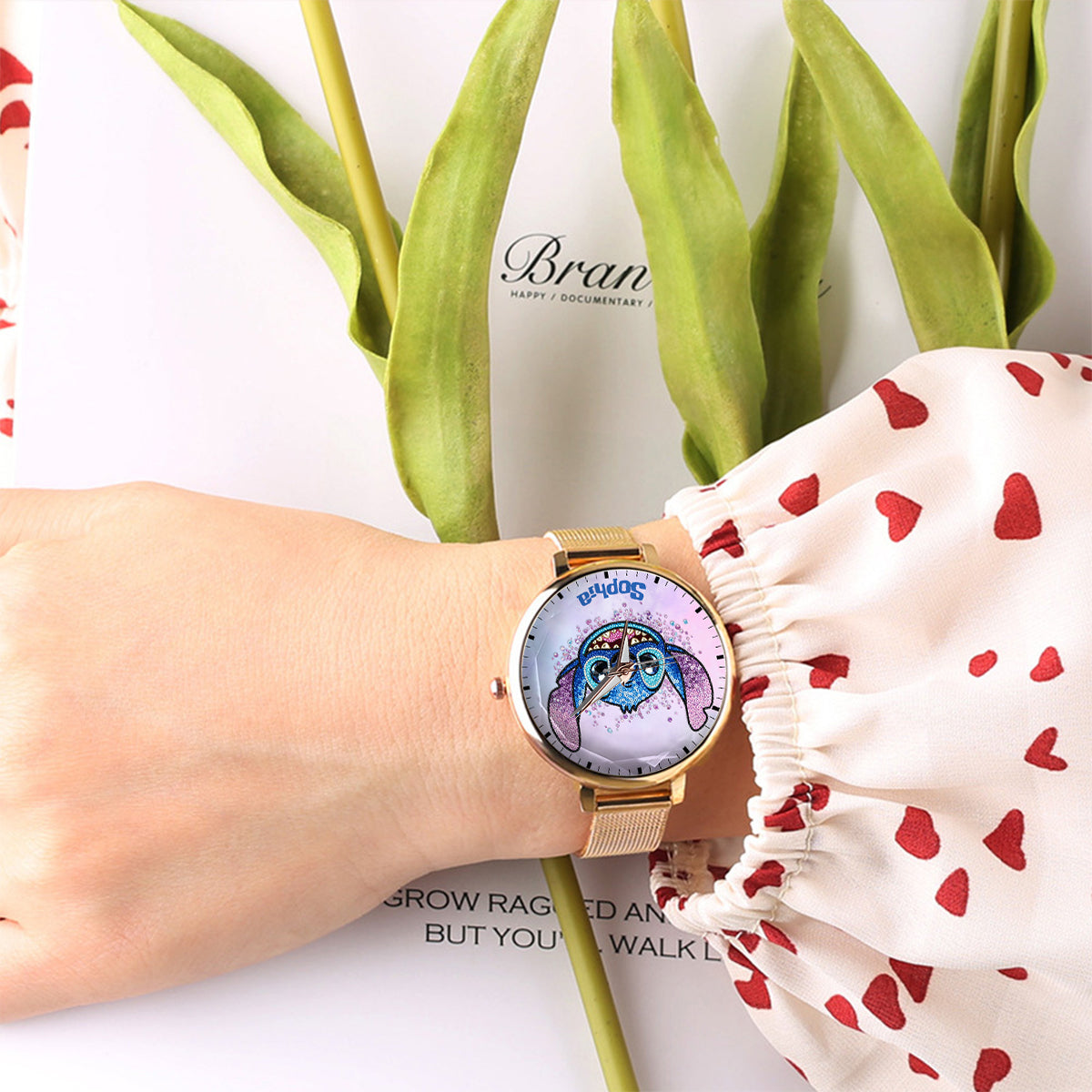 Ohana Alien - Personalized Ohana Women Hand Watch