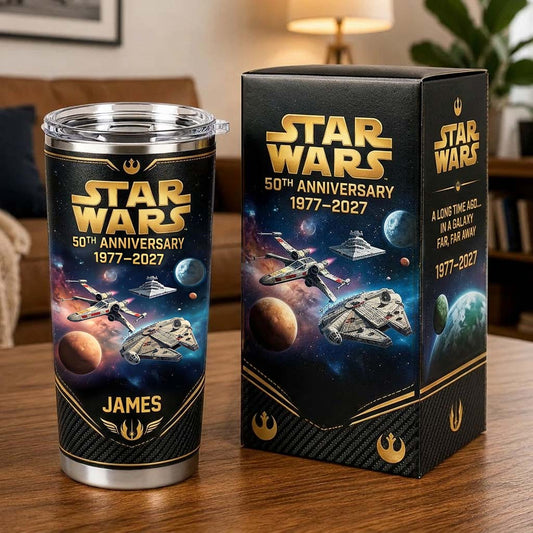 Star Fight 50th Anniversary - Personalized The Force Tumbler With Gift Box