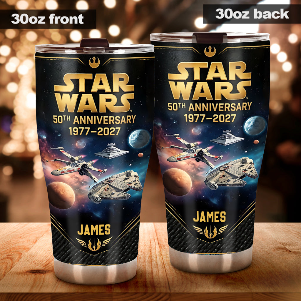 Star Fight 50th Anniversary - Personalized The Force Tumbler With Gift Box