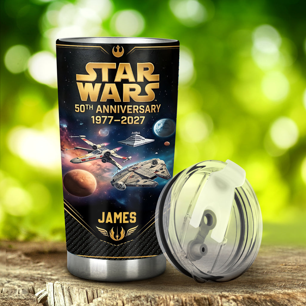 Star Fight 50th Anniversary - Personalized The Force Tumbler With Gift Box