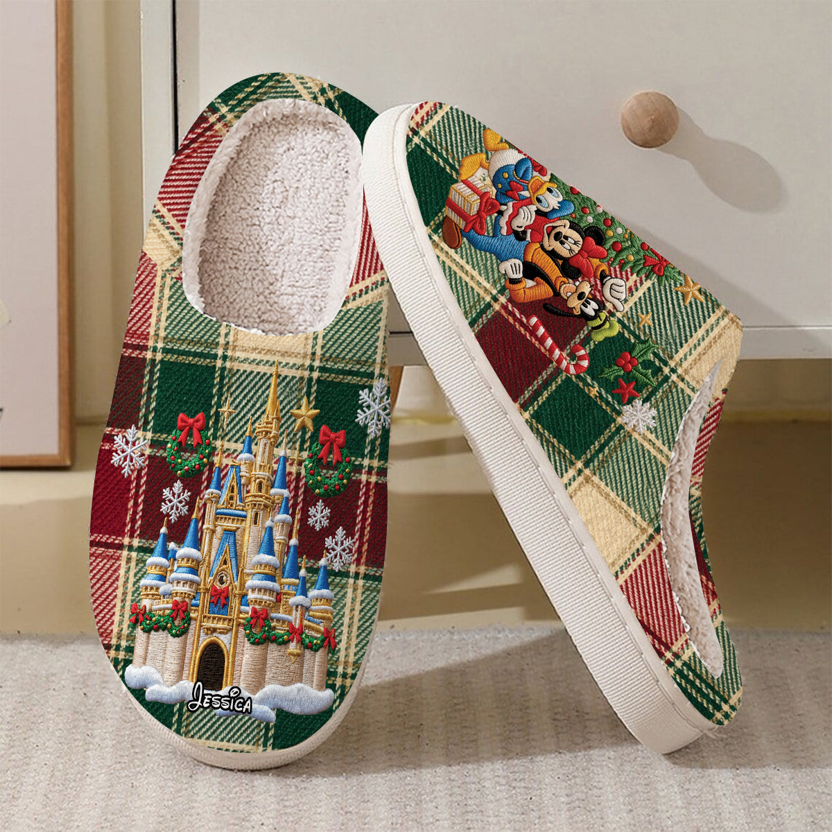 Magical Christmas - Personalized Dream Trip Slippers