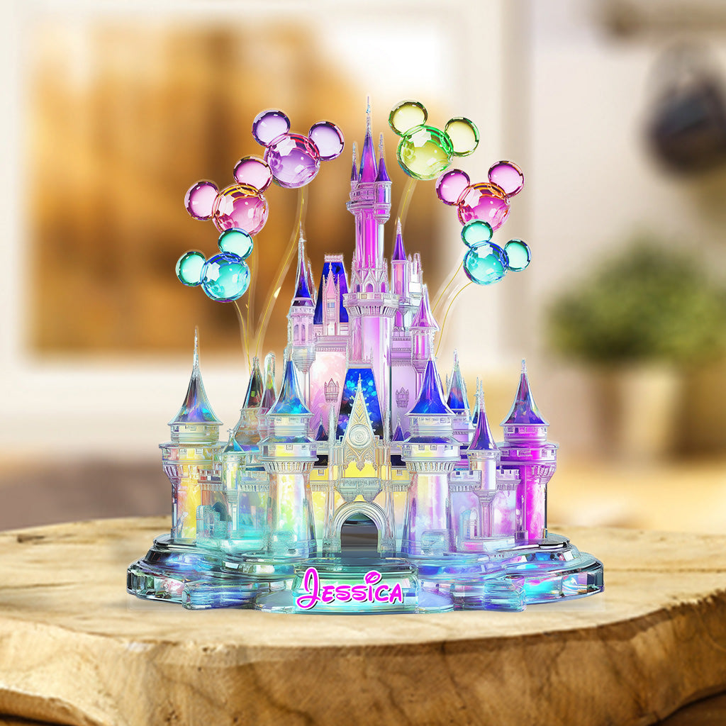 Magical Moments - Personalized Mouse Custom Shaped Acrylic Plaque