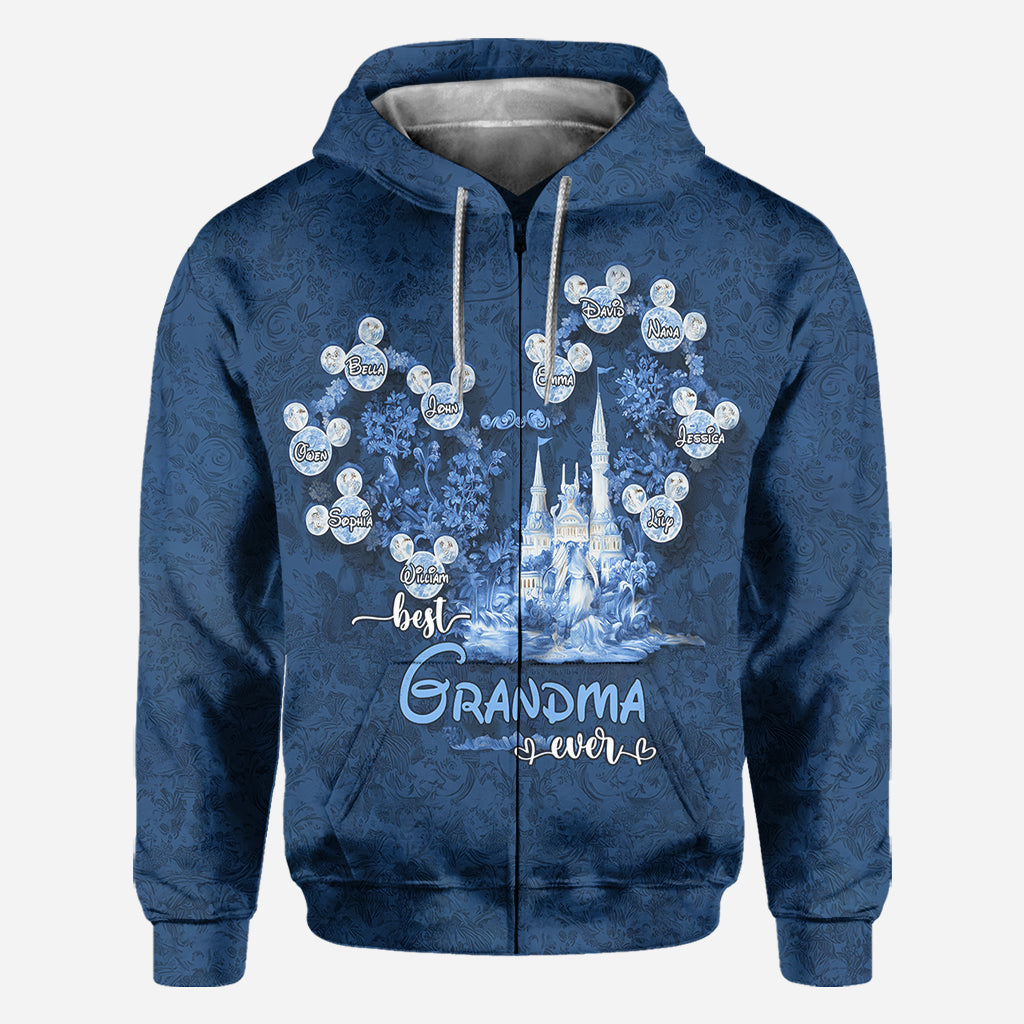 Best Grandma Ever - Personalized Mouse All Over Shirt