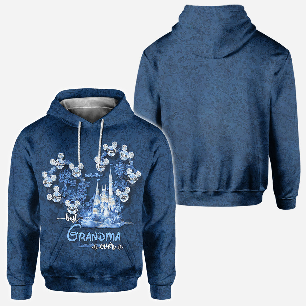 Best Grandma Ever - Personalized Mouse All Over Shirt