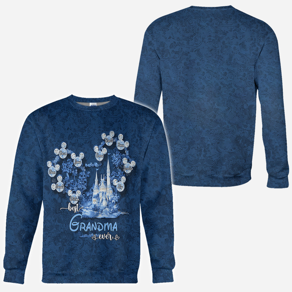 Best Grandma Ever - Personalized Mouse All Over Shirt