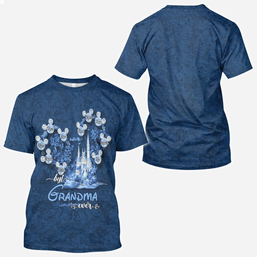 Best Grandma Ever - Personalized Mouse All Over Shirt