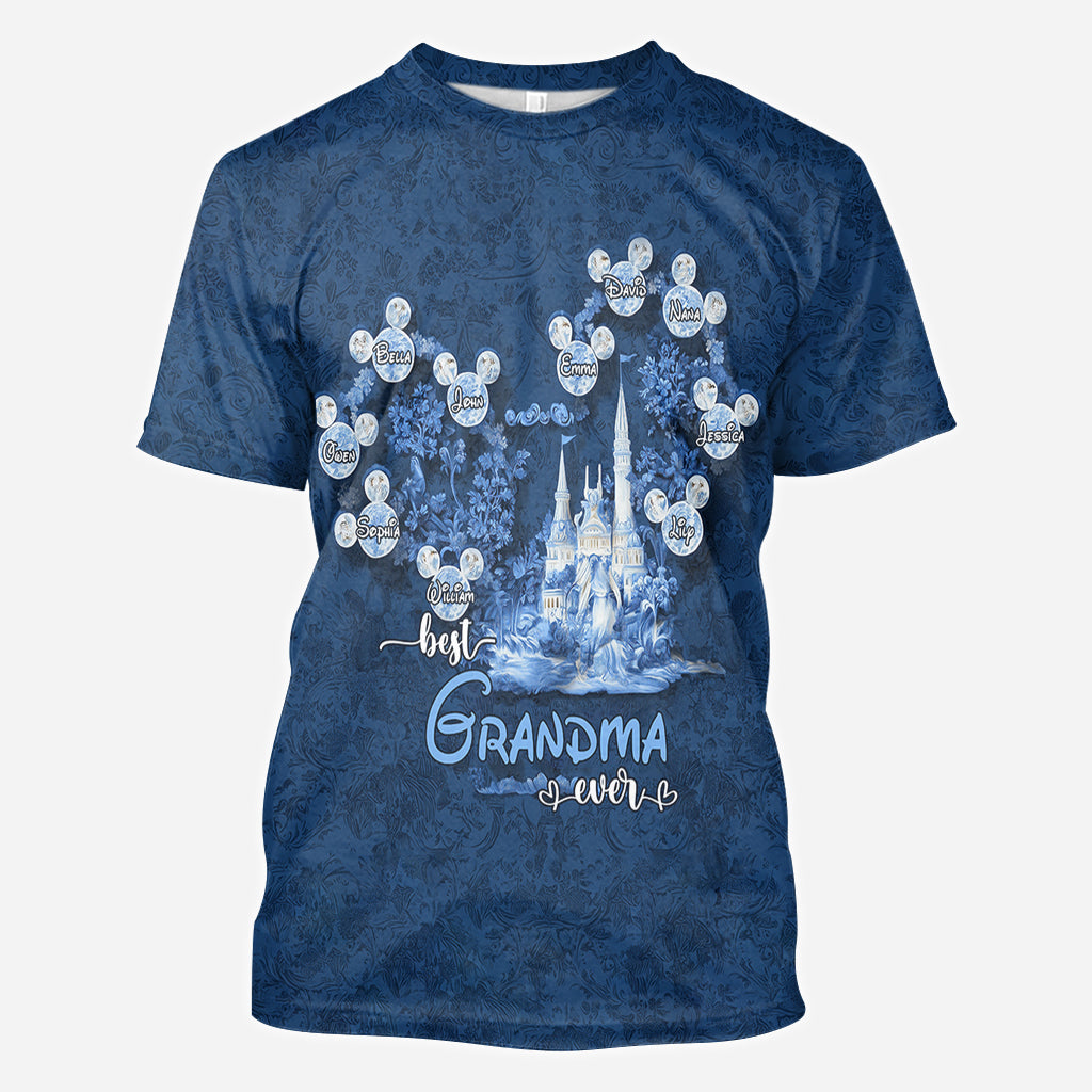 Best Grandma Ever - Personalized Mouse All Over Shirt