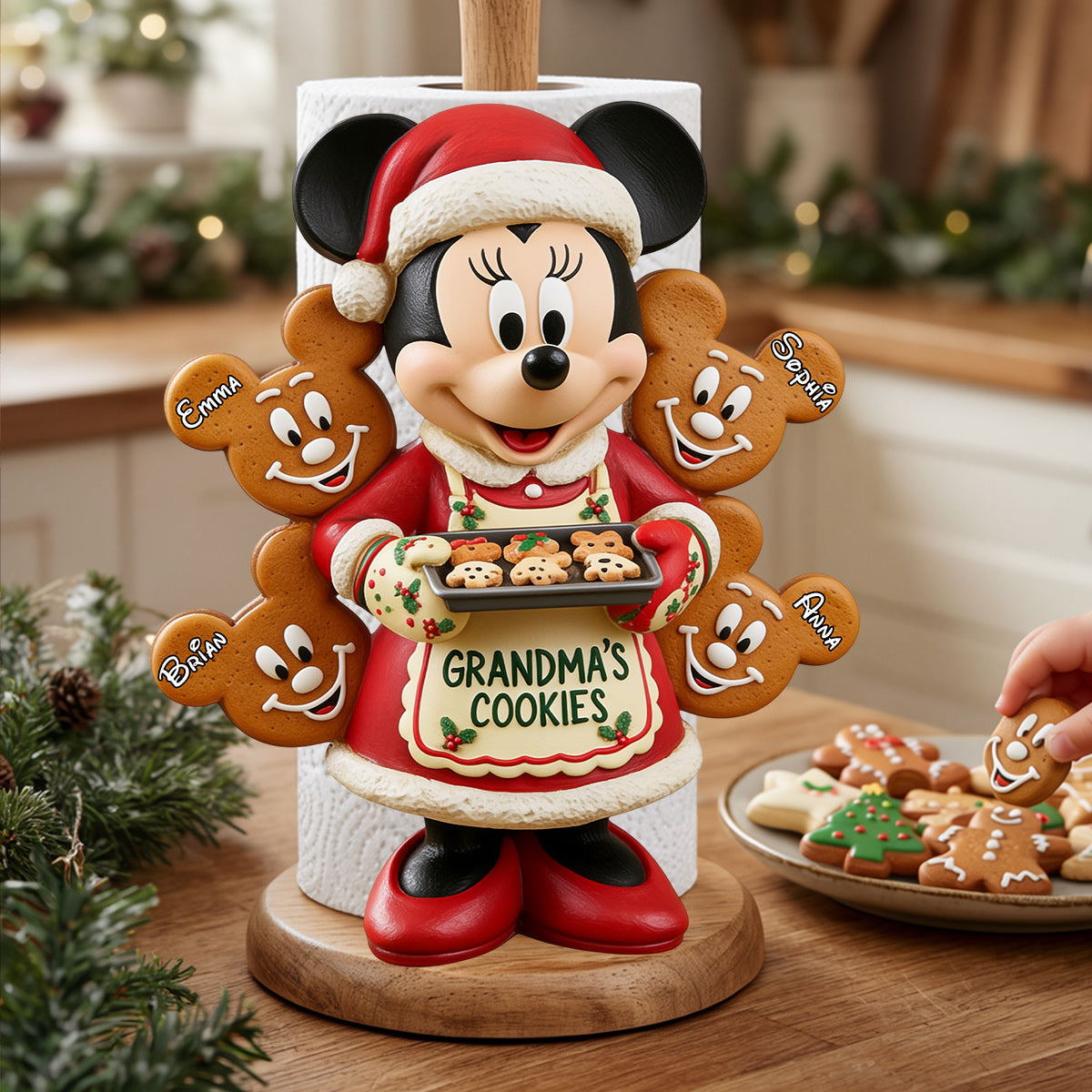 Grandma/Mama's Cookies - Personalized Mouse Paper Towel Stand