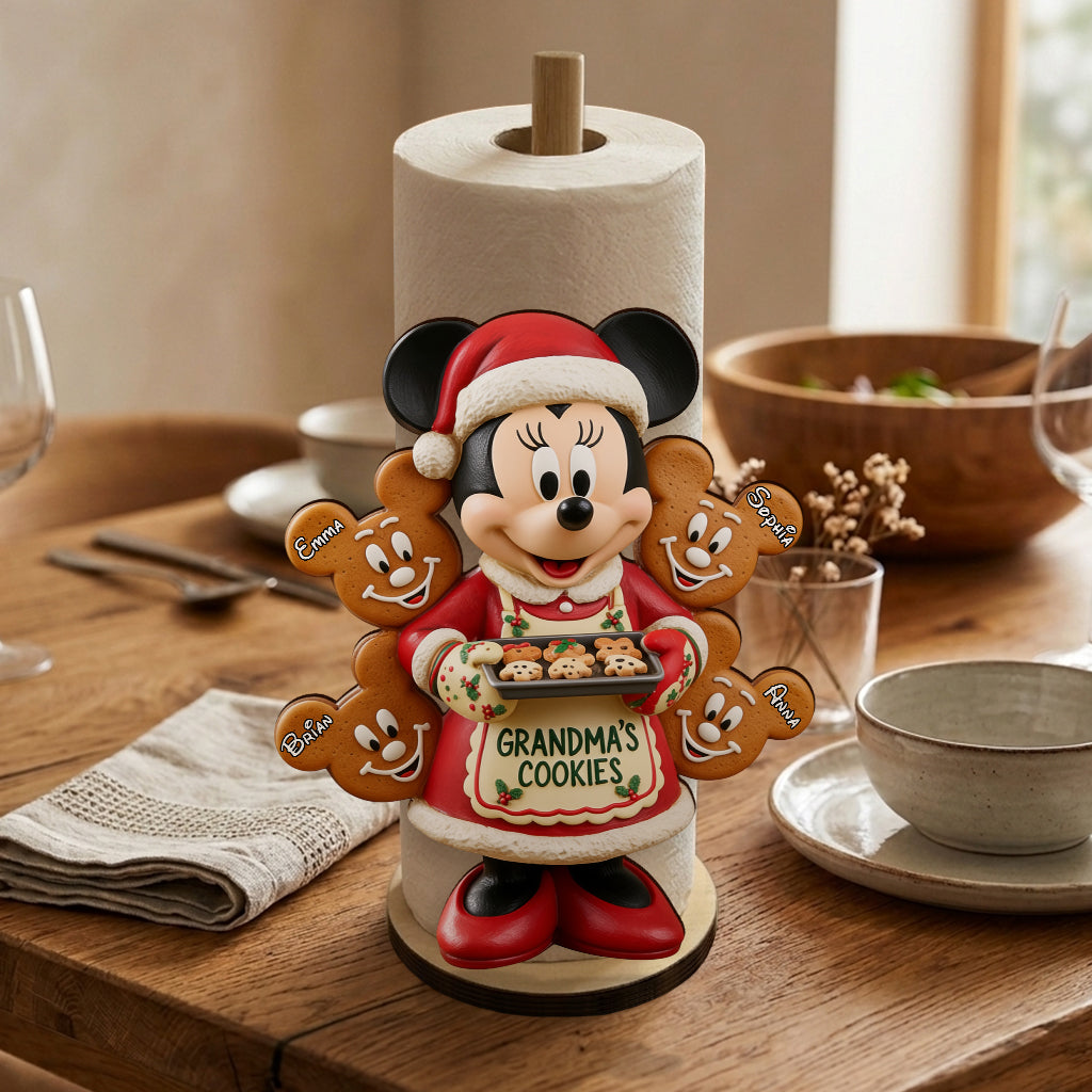 Grandma/Mama's Cookies - Personalized Mouse Paper Towel Stand