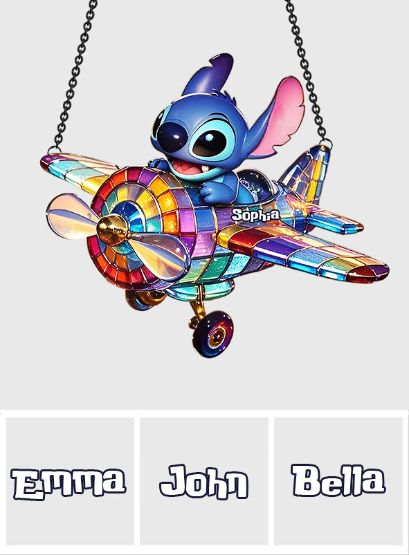 Fly High - Personalized Ohana Window Hanging Suncatcher Ornament