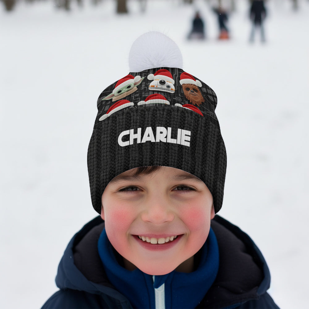 Merry Christmas - Personalized The Force Beanie Hat
