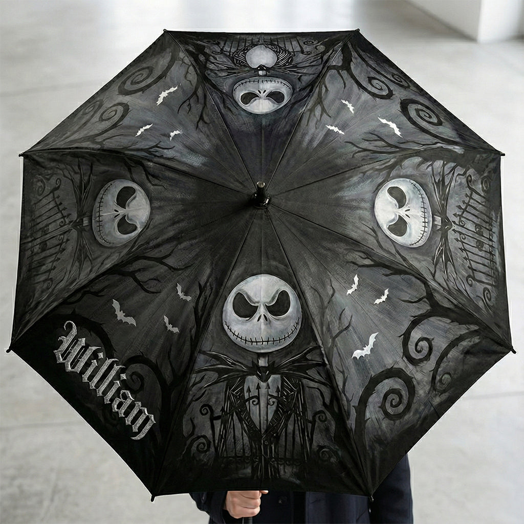 Gothic Skeleton - Personalized Nightmare Umbrella