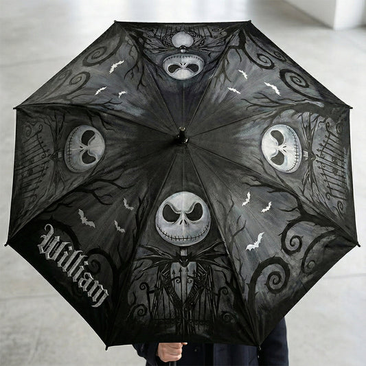 Gothic Skeleton - Personalized Nightmare Umbrella
