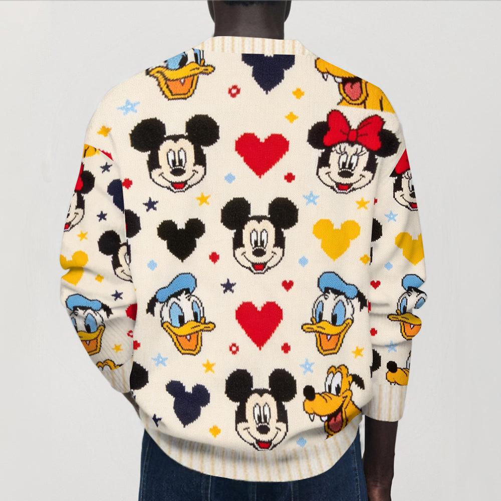 Friends - Personalized Mouse Cardigan Sweater