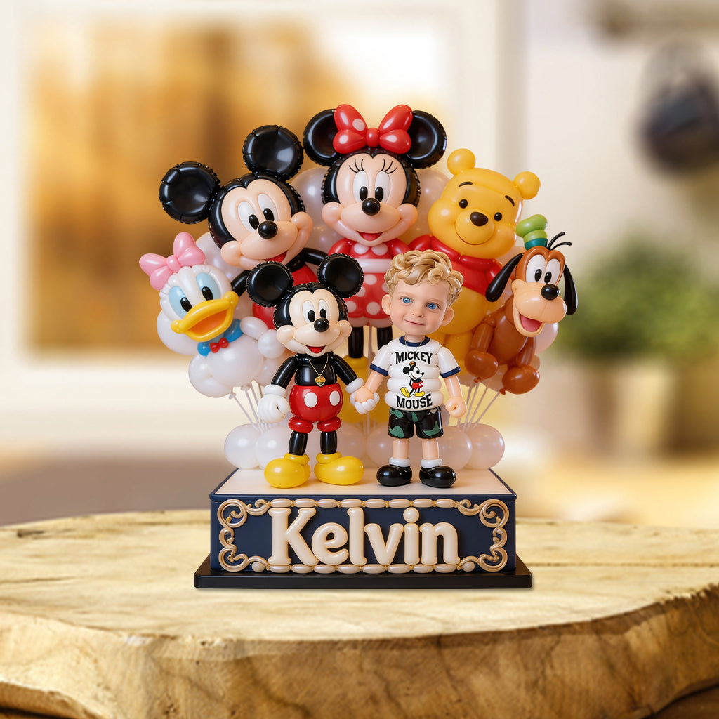 Magical Friends - Personalized Mouse Custom Shaped Acrylic Plaque