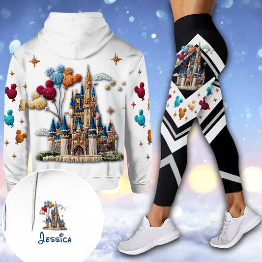 Magical Castle - Personalized Mouse Hoodie and Leggings