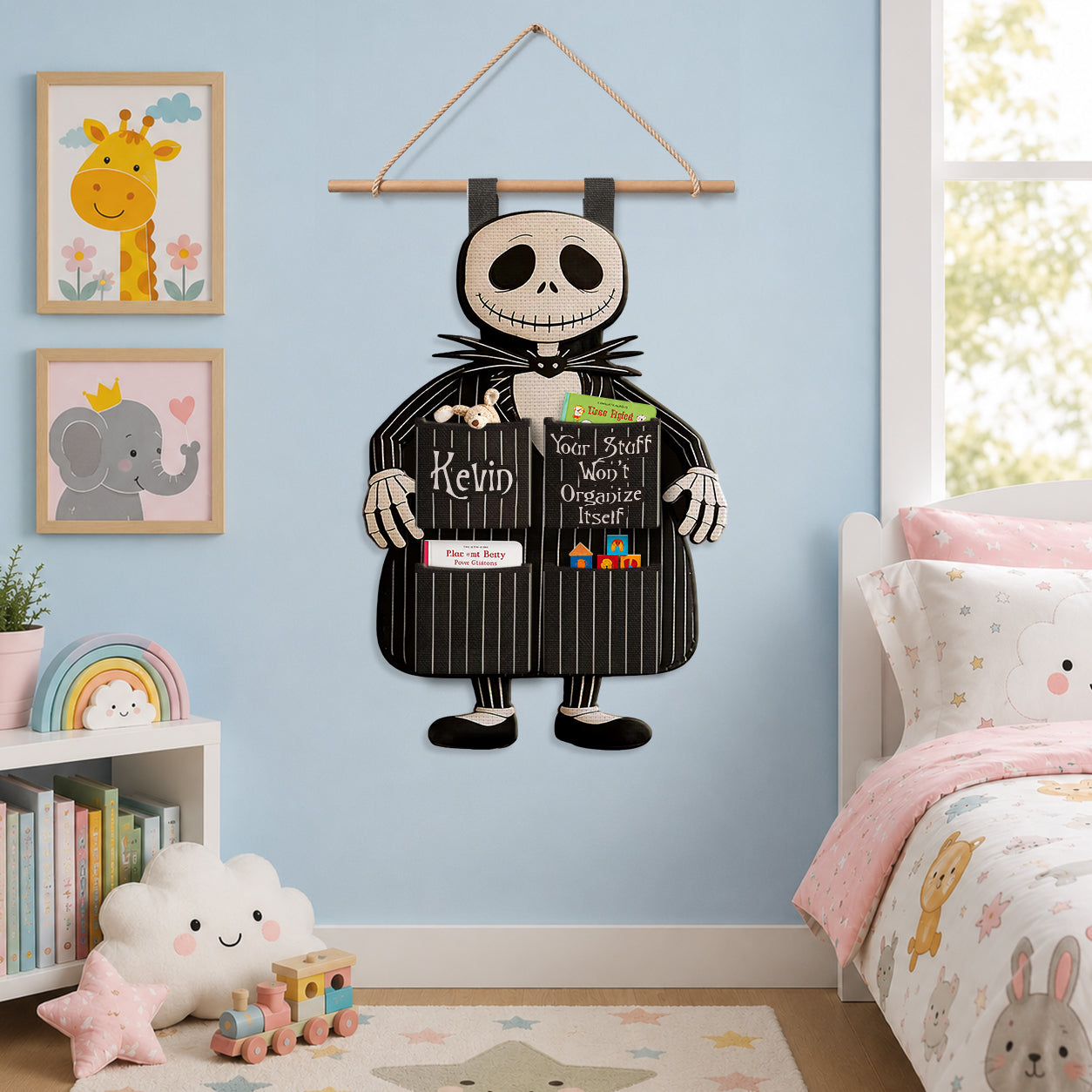 Nightmare Couple - Personalized Nightmare Hanging Organizer