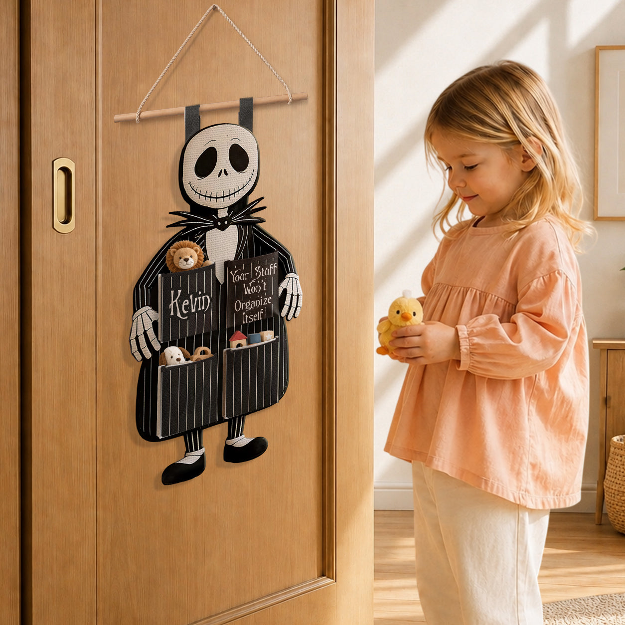 Nightmare Couple - Personalized Nightmare Hanging Organizer