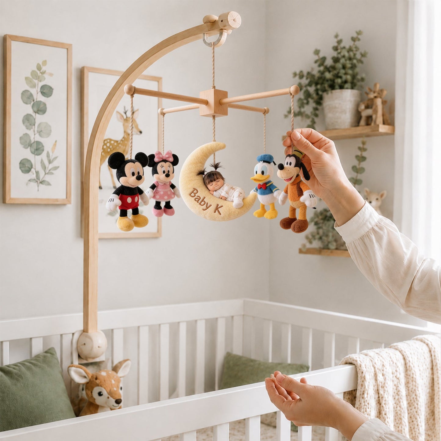 Magical Dreams - Personalized Mouse Crib Mobile