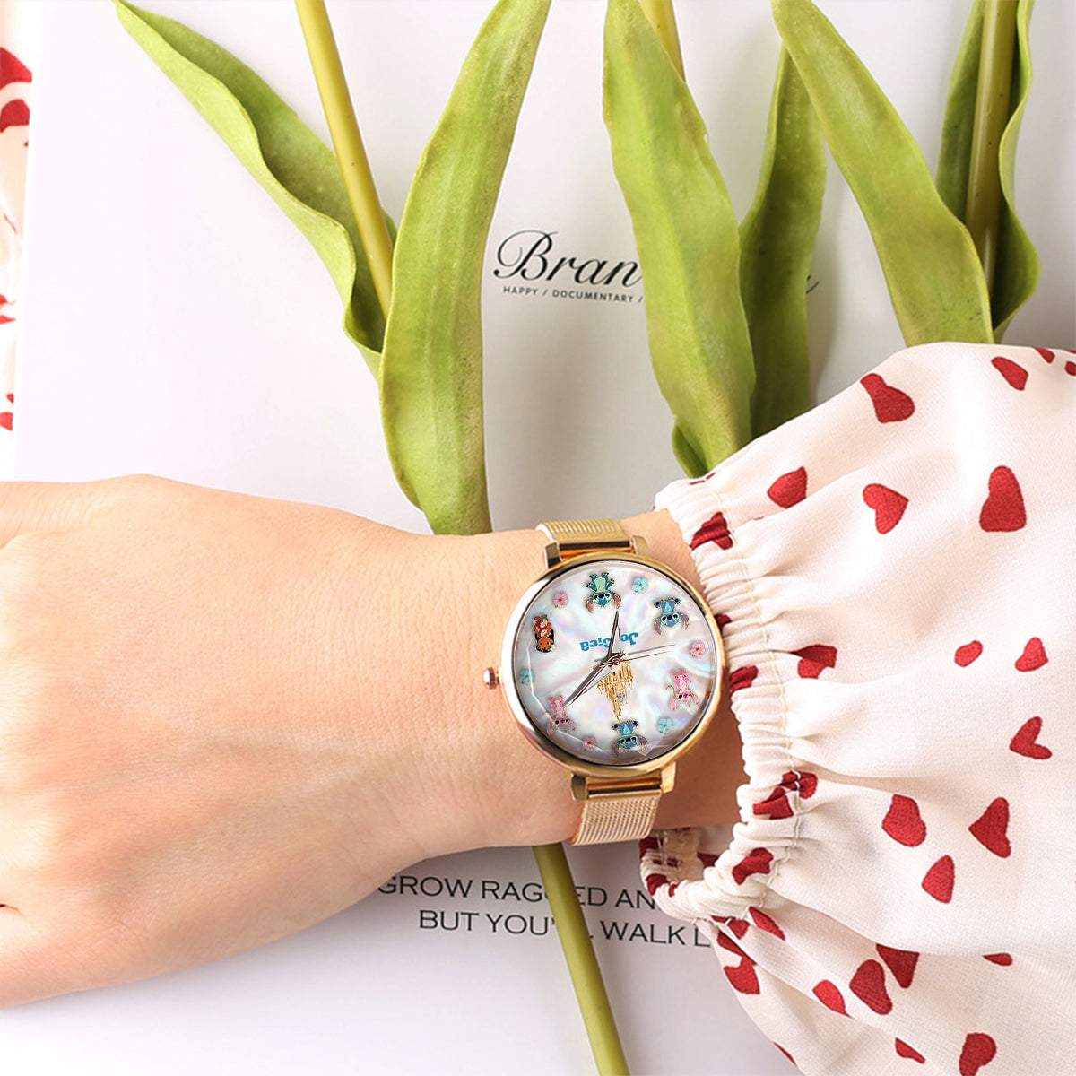 Ohana Means Family - Personalized Ohana Women Hand Watch