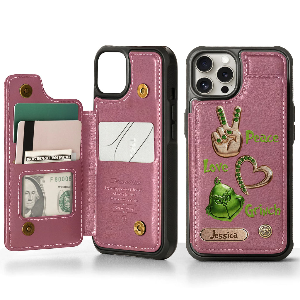 Merry Christmas - Personalized Stole Christmas Wallet Phone Case