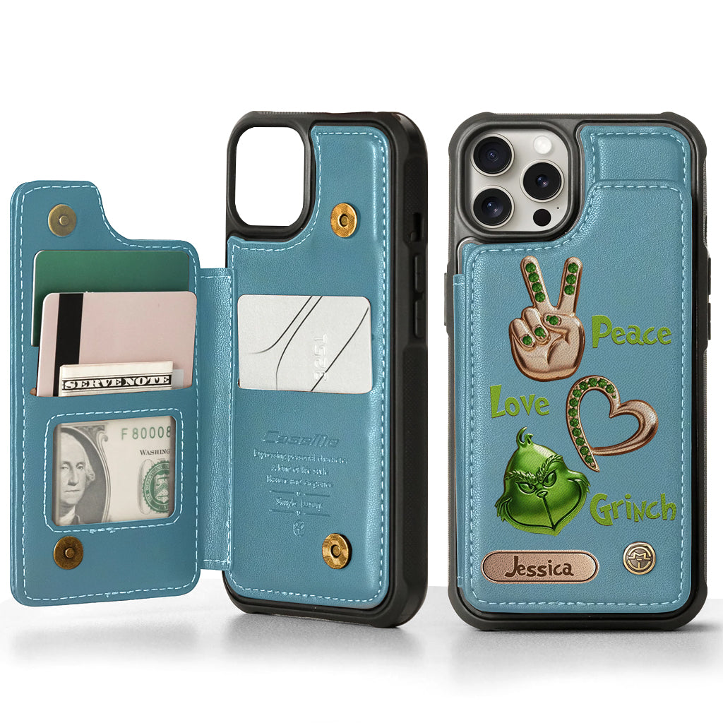 Merry Christmas - Personalized Stole Christmas Wallet Phone Case