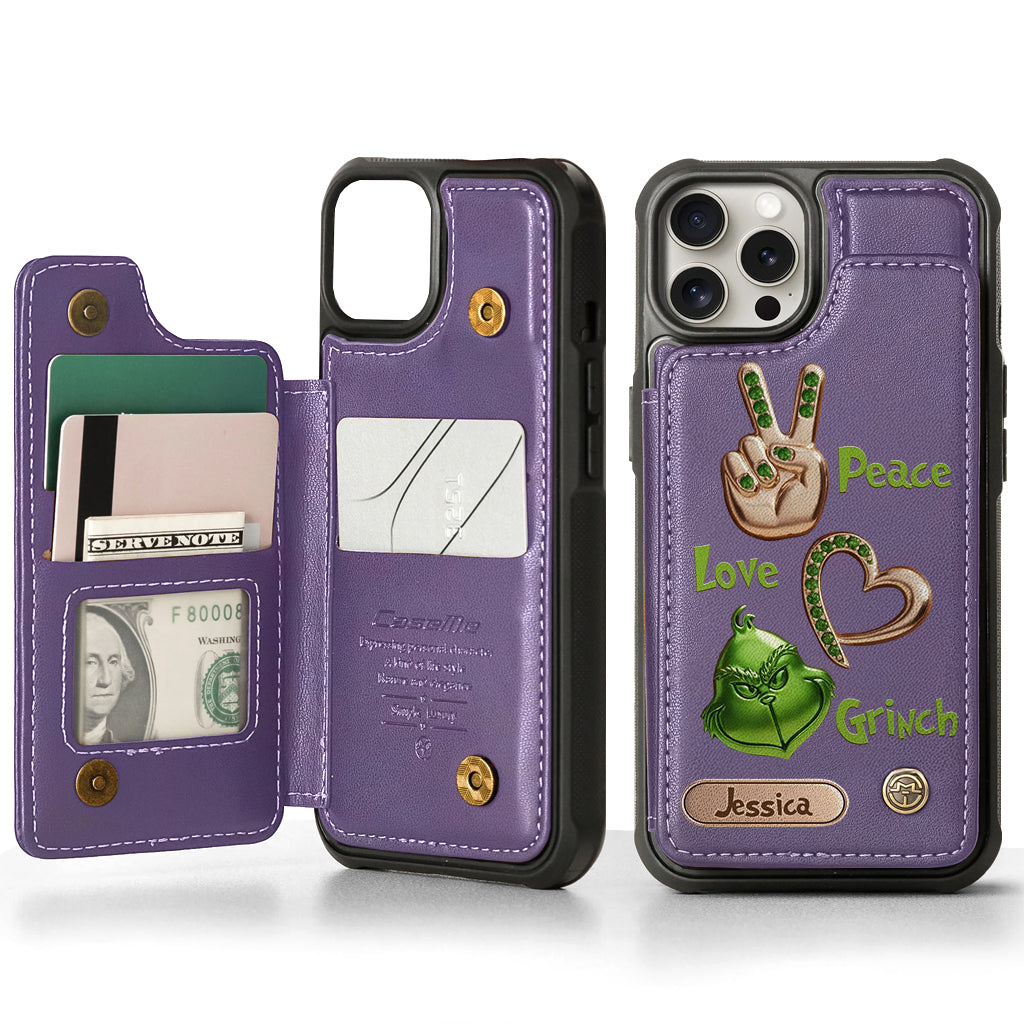 Merry Christmas - Personalized Stole Christmas Wallet Phone Case