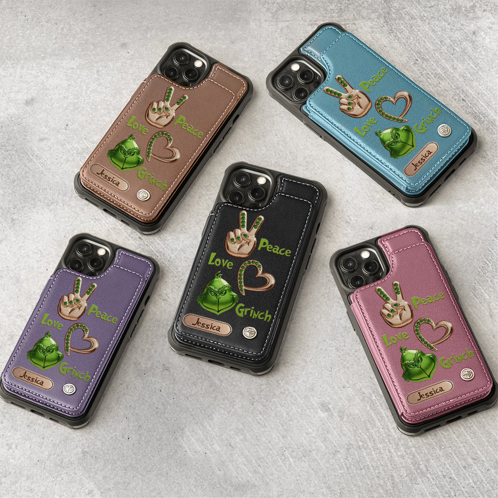 Merry Christmas - Personalized Stole Christmas Wallet Phone Case