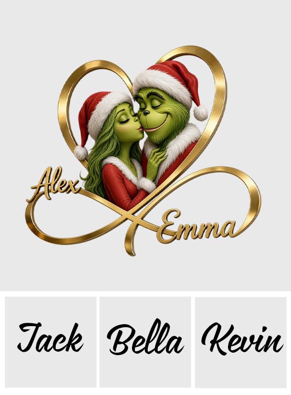 You & Me We Got This - Personalized Stole Christmas Cut Metal Sign