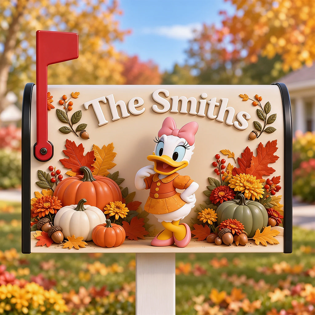 Magic Fall - Personalized Mouse Mailbox Cover