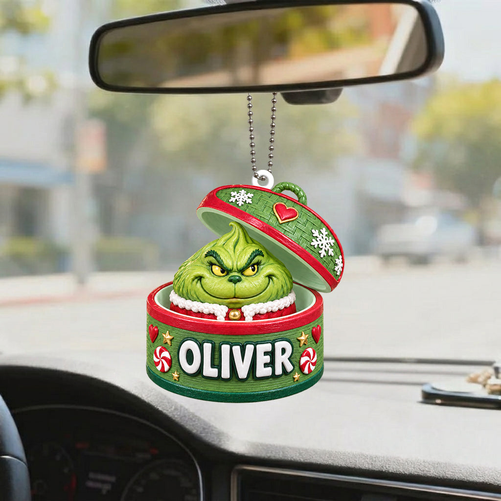 Green Dumpling - Personalized Stole Christmas Premium 3D Ornament