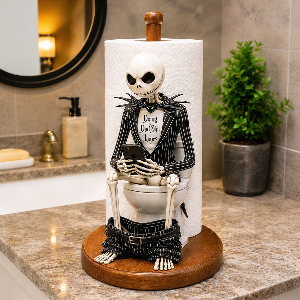 Doing Dad Sh*t - Personalized Nightmare Paper Towel Stand