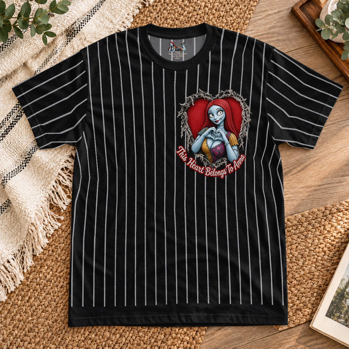 This Dark Heart Belongs To You - Personalized Nightmare Hidden Message Shirt