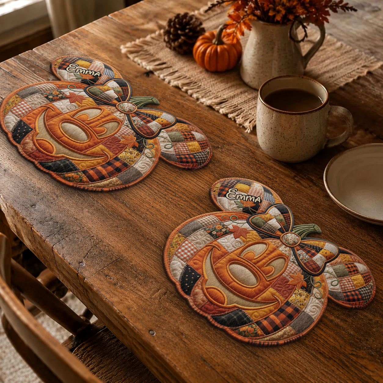 Spooky Magical Night - Personalized Mouse Custom Shape Placemat