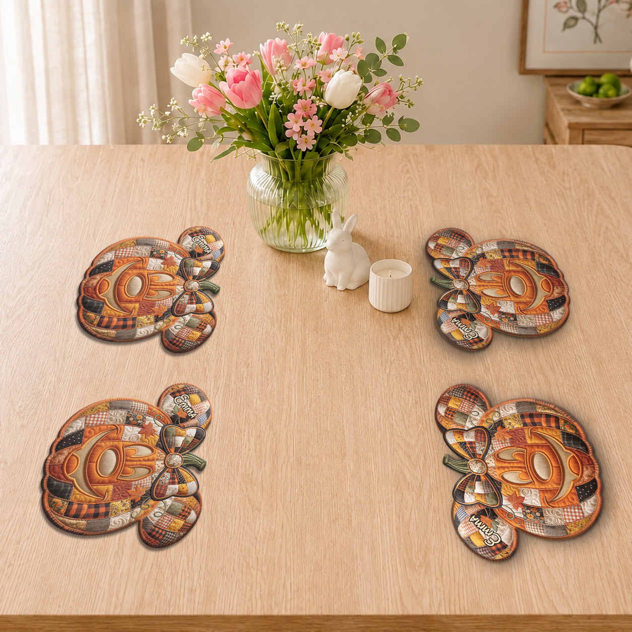 Spooky Magical Night - Personalized Mouse Custom Shape Placemat