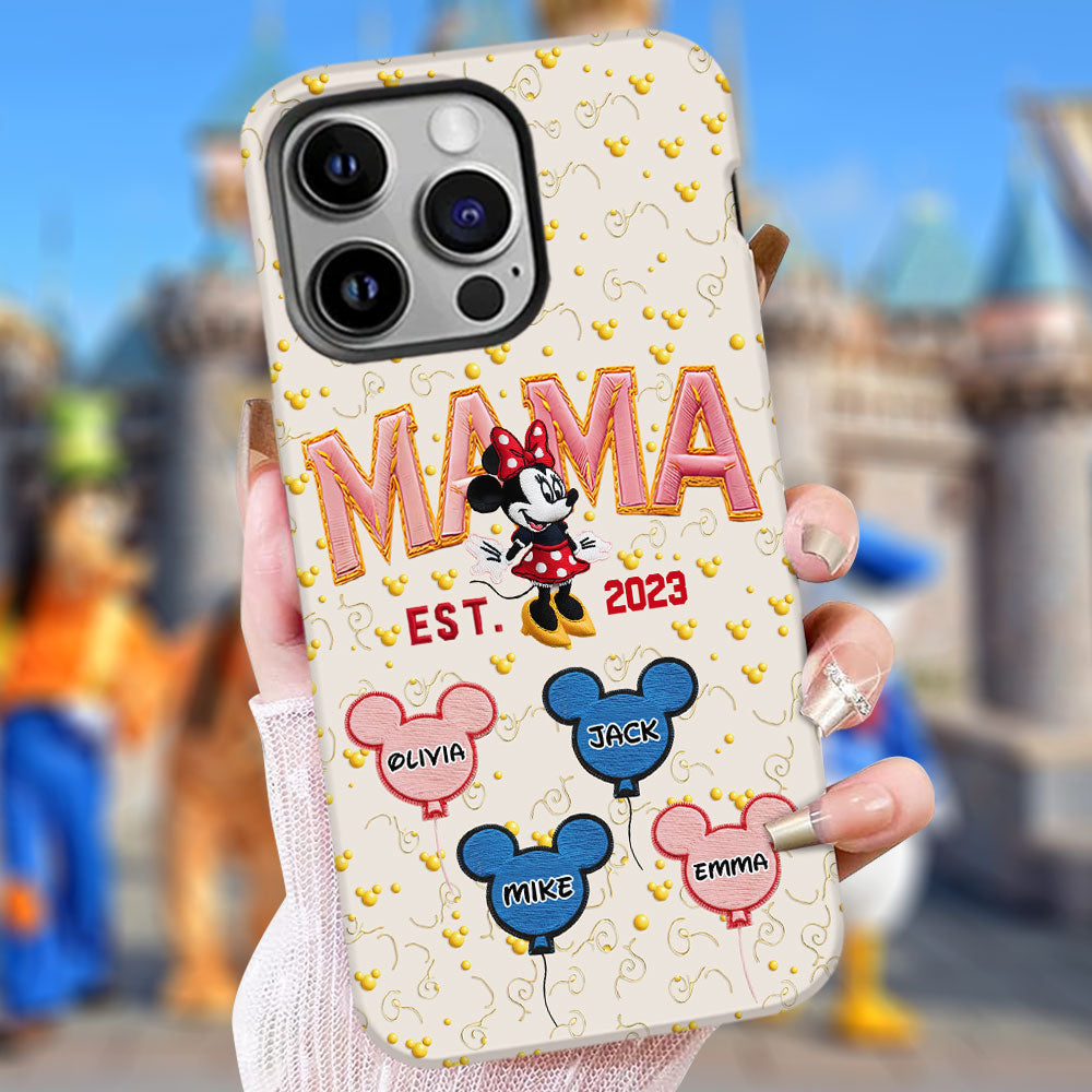 Magic Mom - Personalized Mouse Full Print Phone Case