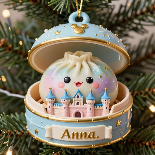 Magical Dumpling - Personalized Dream Trip Premium 3D Ornament