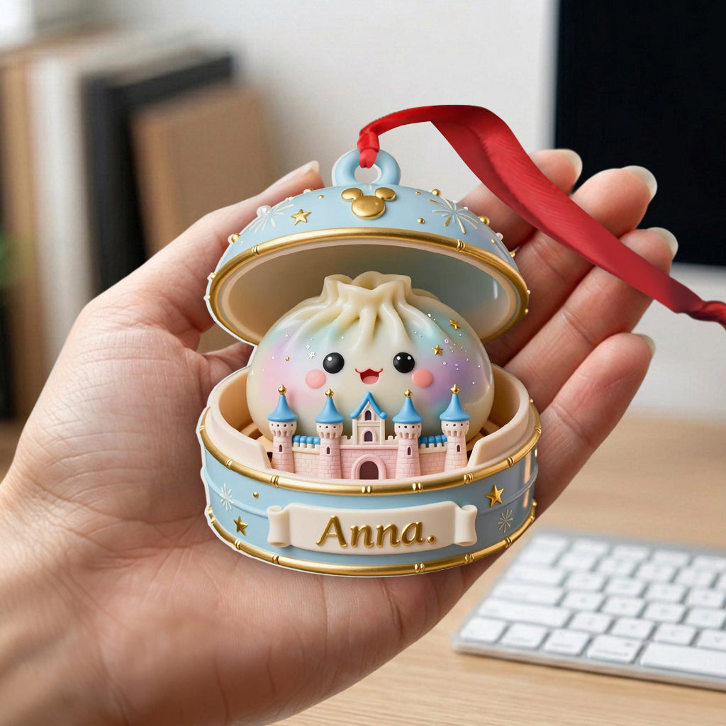 Magical Dumpling - Personalized Dream Trip Premium 3D Ornament