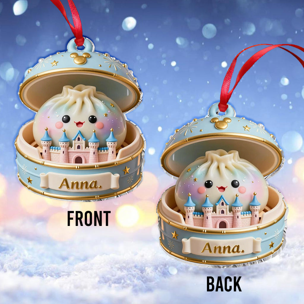 Magical Dumpling - Personalized Dream Trip Premium 3D Ornament