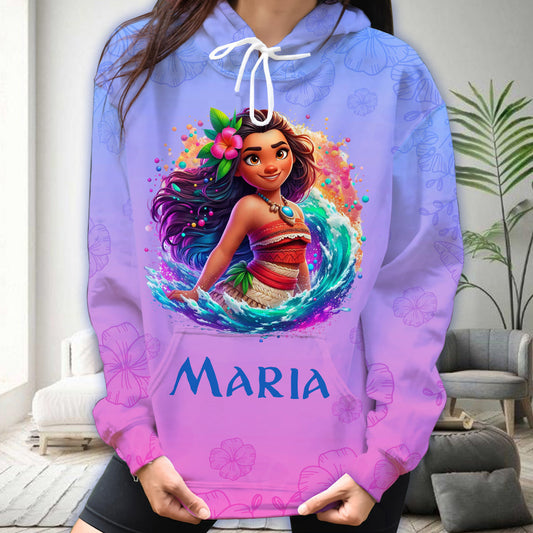 Princess Of The Sea & Islands - Personalized All Over Shirt