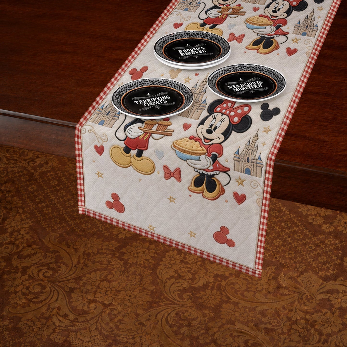 Happily Ever After - Personalized Mouse Custom Shape Microwave Oven Cover