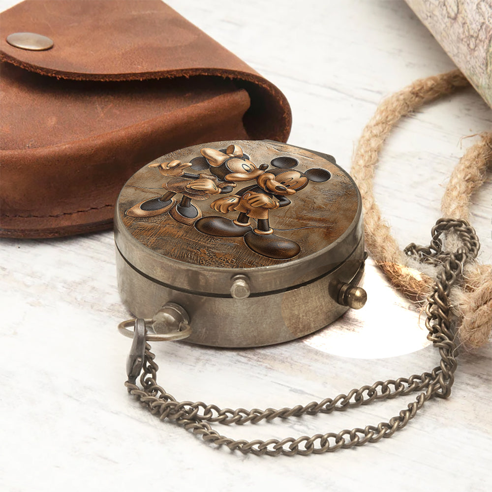 Magical Adventure Love - Personalized Mouse Compass