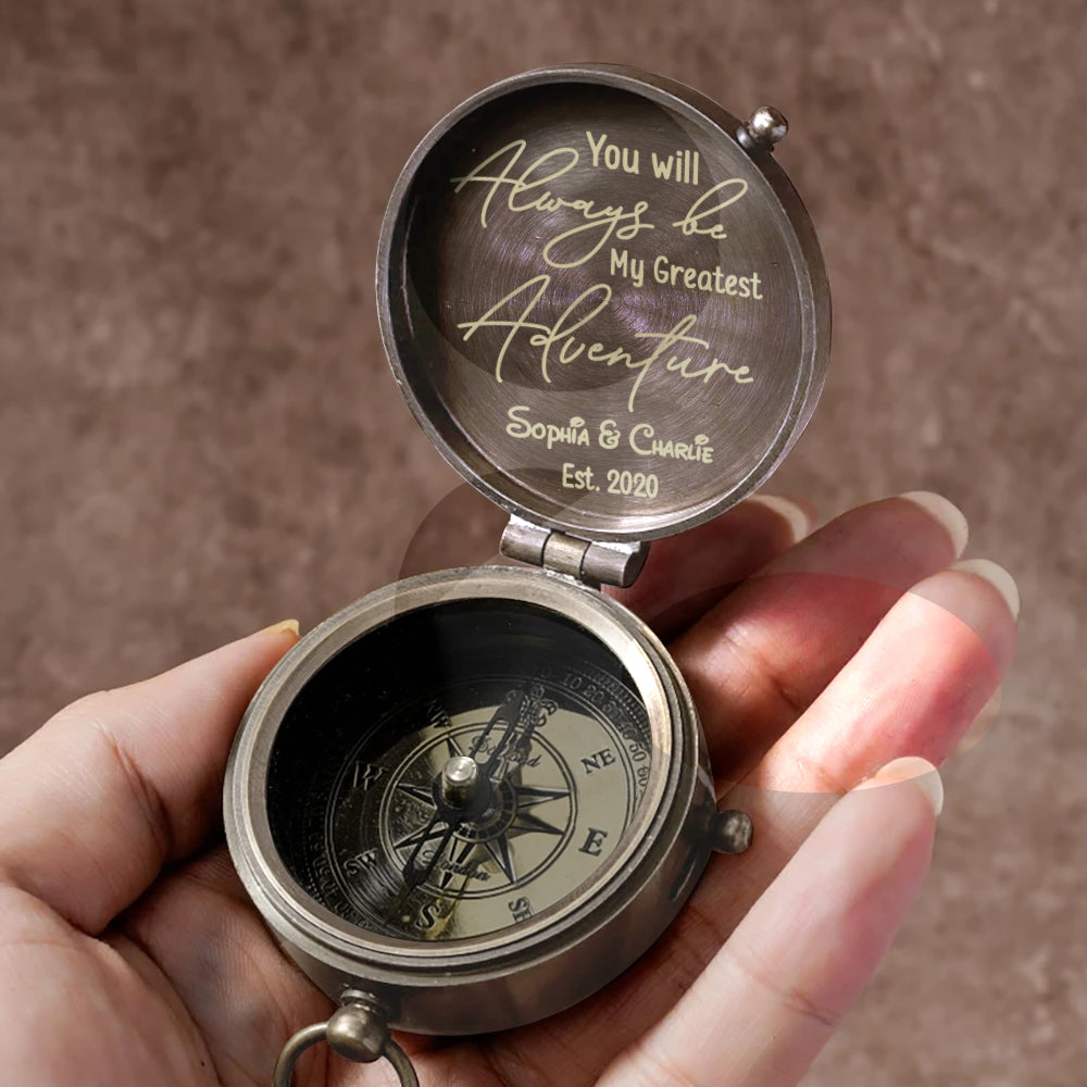 Magical Adventure Love - Personalized Mouse Compass